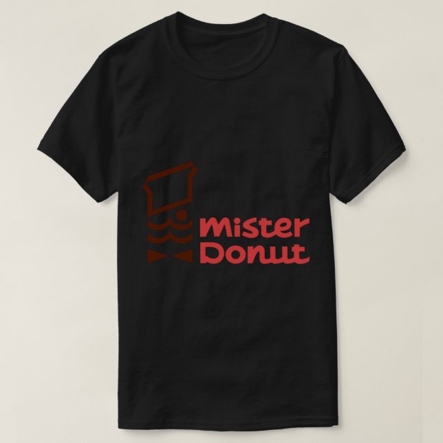 Mister Donut - Japanese donuts!   T Shirt (Design framsida)