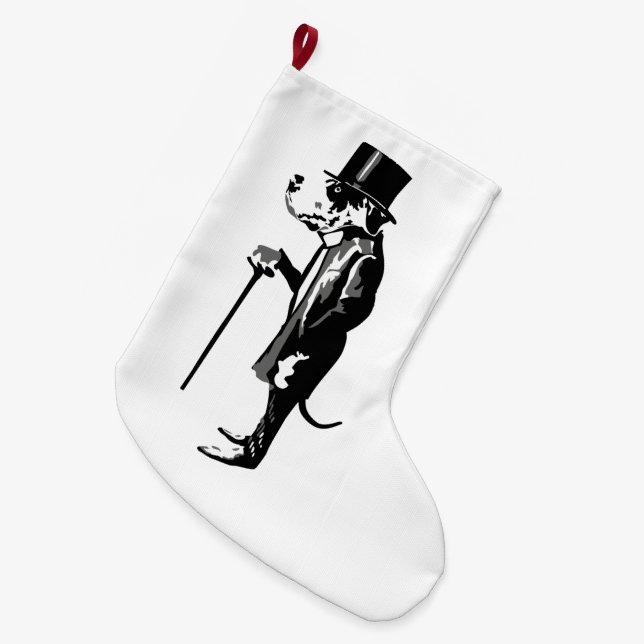 Mister Grand Danois Stor Julstrumpa (Framsidan (Hängande))