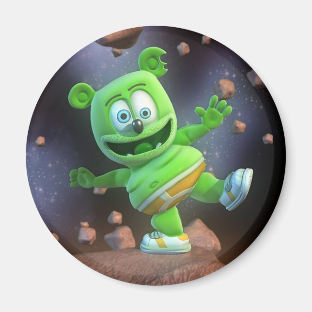 Mister Gummibär Asteroid Magnet (Framsidan)
