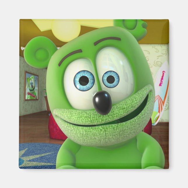 Mister Gummibär Webcam Magnet (Framsidan)