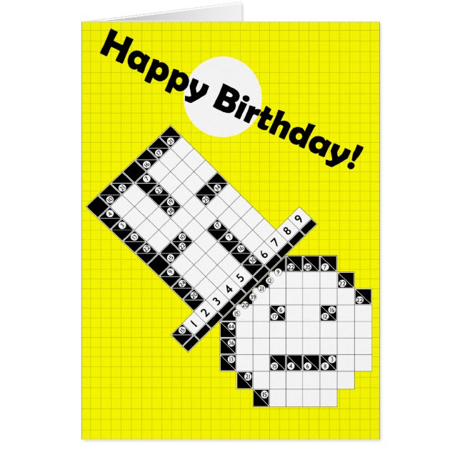 Mister Kakuro Hälsningskort (Framsidan)