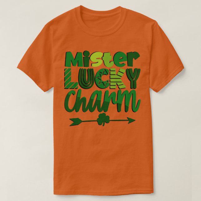 MISTER LUCKY CHARM 1 T SHIRT (Design framsida)