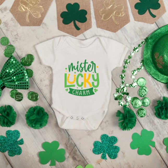 Mister Lucky Charm St. Patricks Day T Shirt (Skapare uppladdad)