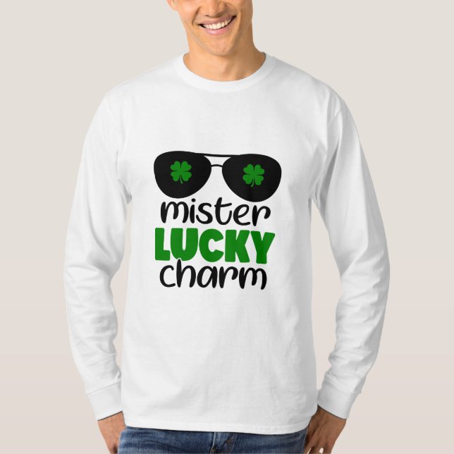 Mister Lucky Charm T Shirt (Framsida)