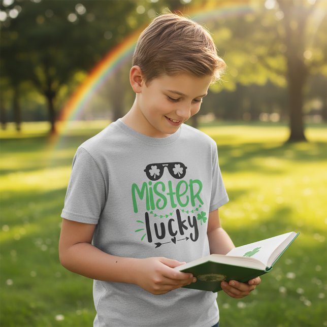 Mister Lucky St Patrick T-Shirt för barn (Skapare uppladdad)