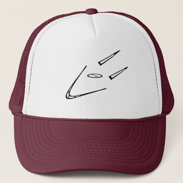 Mister Lycklig Vända mot Truckerkeps (Framsida)