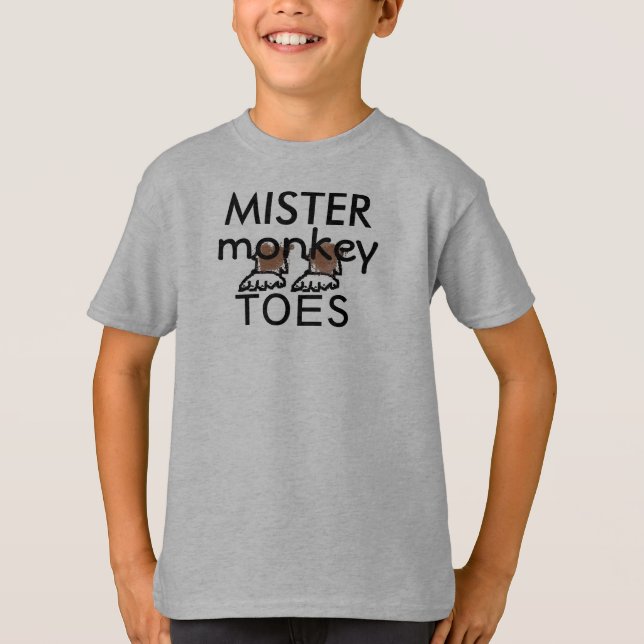 MISTER MONKEY TOES T SHIRT (Framsida)