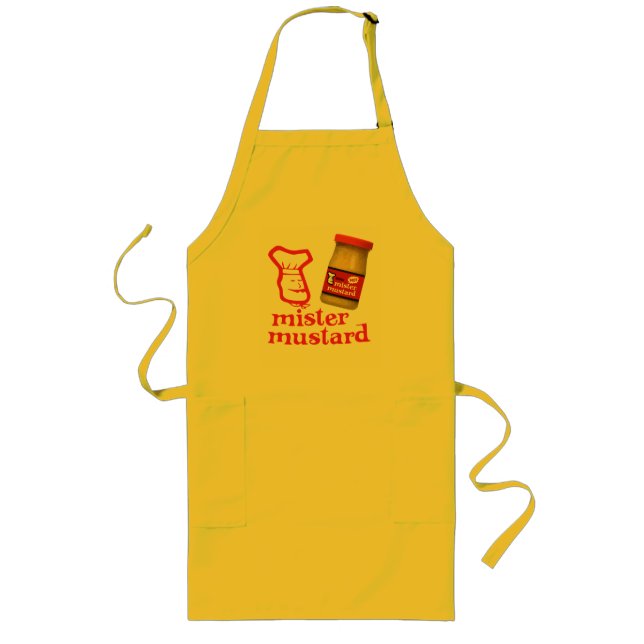 MISTER MUSTARD LÅNGT FÖRKLÄDE (Framsidan)