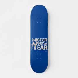 MISTER NY ÅR MINI SKATEBOARD BRÄDA 18,5 CM