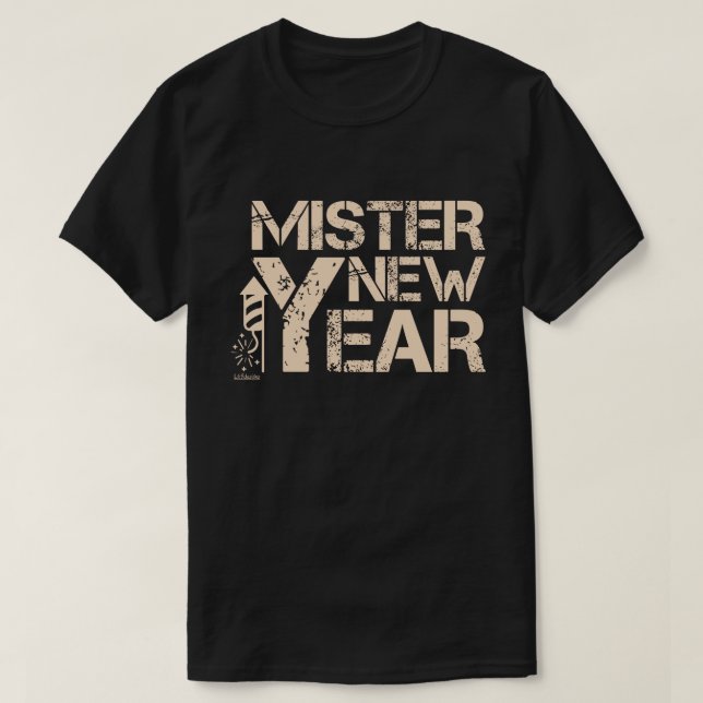 MISTER NY ÅR T SHIRT (Design framsida)
