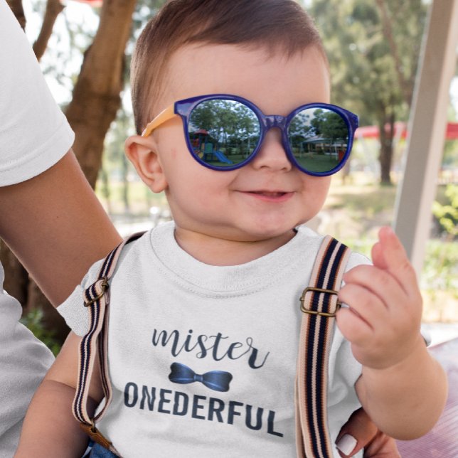 Mister Onederful Smörskärp 1-årsdag T Shirt (Skapare uppladdad)