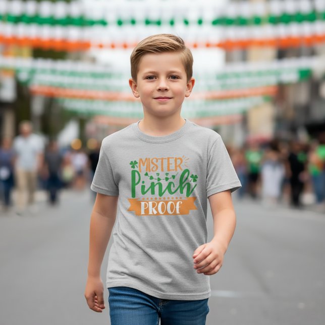 Mister Pinch Proof St Patrick T-Shirt för barn (Skapare uppladdad)