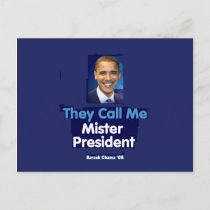 MISTER PRESIDENT-vykort Vykort