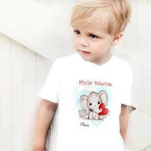 Mister Valentine Personlig Little Boy T Shirt