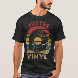 Mister Vinyl Retro Record Vintage Music T Shirt