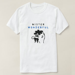 Mister Wonderful - Funny White T Shirt
