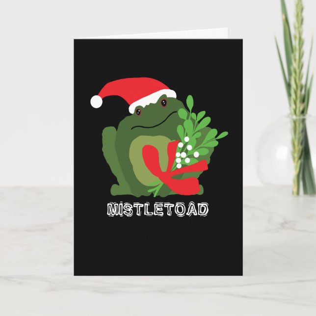 Mistle-Helgdag-kort till jul Helgkort (Framsida)