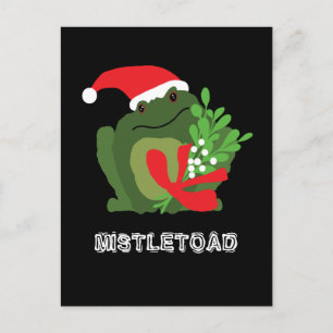 Mistle i julklapp - vykort för Helgdag