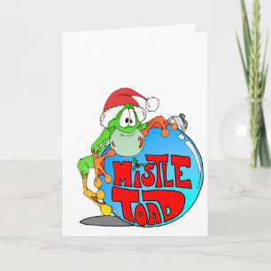 Mistle Toad Ornament Helgkort
