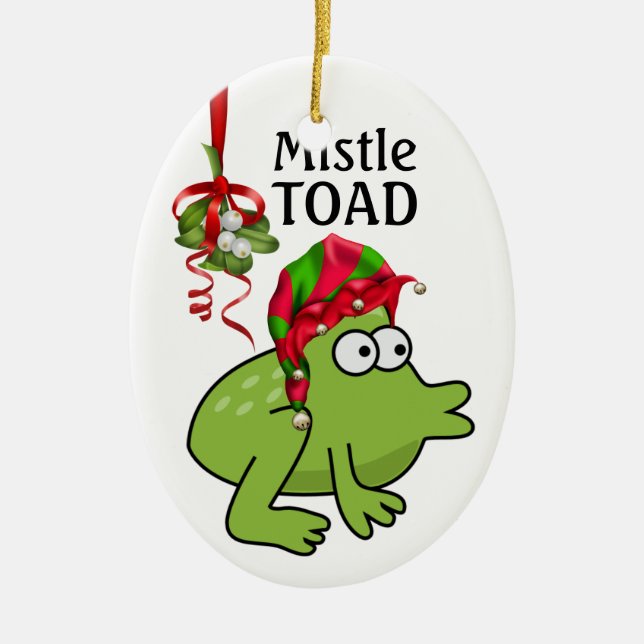 MistleTOAD 2 - SRF Julgransprydnad Keramik (Framsidan)