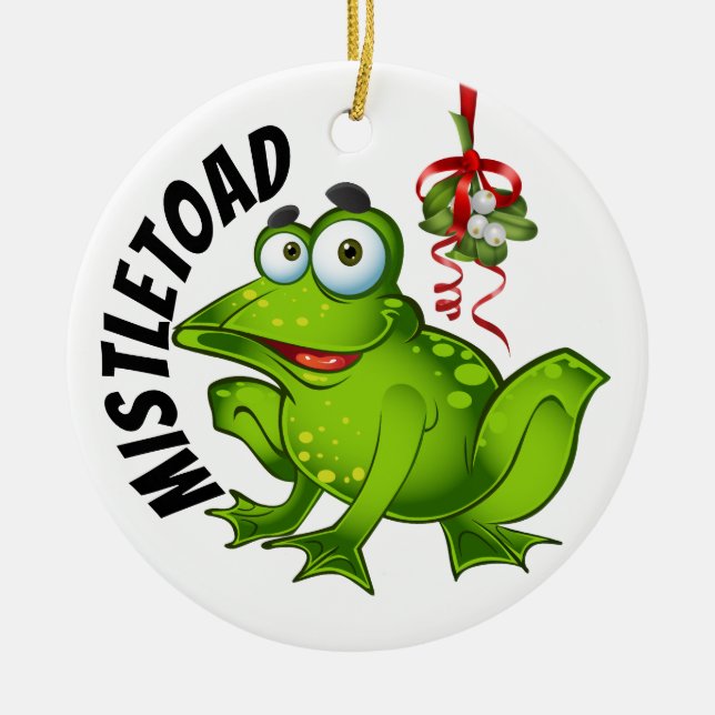 MistleToad 4 - SRF Ceramic Ornament (Framsidan)