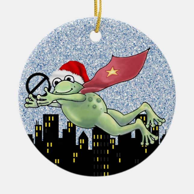MISTLETOAD 4 - SRF JULGRANSPRYDNAD KERAMIK (Framsidan)