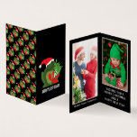 Mistle'toad, Familjefotojulkort Visitkort<br><div class="desc">Mistle'toad,  Family Photo- julkort av Affärskortet Store. Dessa kort är ett smart och billigare alternativ till dina genomsnittliga julkort eftersom de är mycket mindre och saknar kuvert. Ge dem bara till din familj och dina vänner i julhelgen.</div>