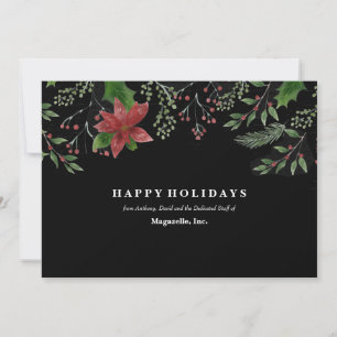 Mistletoe Business Helgdag Card Inbjudningar
