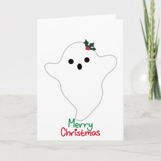 Mistletoe Ghost God jul Kort