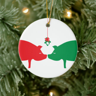 Mistletoe Grisar Ornament