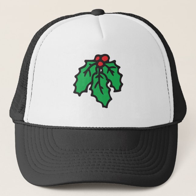 Mistletoe Hat Truckerkeps (Framsida)