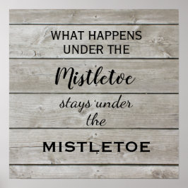 Mistletoe Helgdag Poster