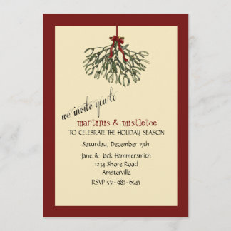 Mistletoe - inbjudan till Julfest