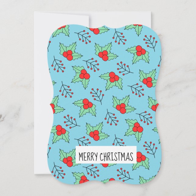 Mistletoe Inbjudningar (Framsida)