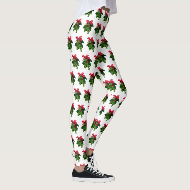 Mistletoe-julklappar Leggings (Höger)