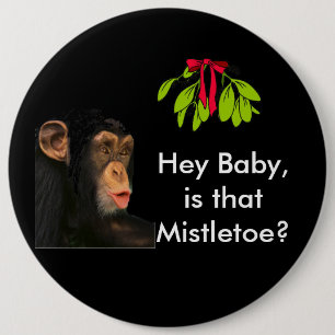 Mistletoe-julknapp Knapp