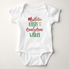 Mistletoe Kisses & Candy cane Önskemål T Shirt
