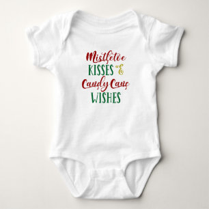 Mistletoe Kisses & Candy cane Önskemål T Shirt