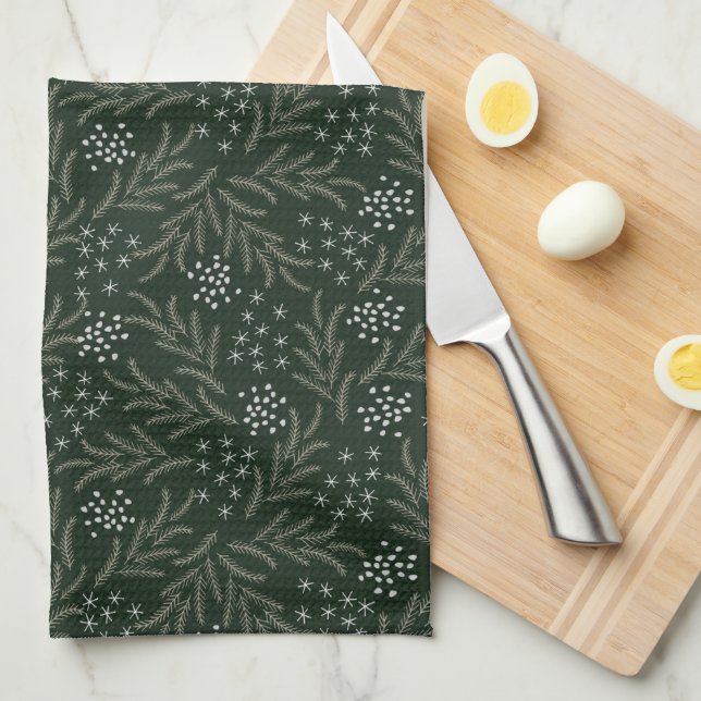 Mistletoe Kitchen Towel Kökshandduk (Vikt i Fjärdedel)