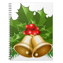 Mistletoe Klockor Anteckningsbok