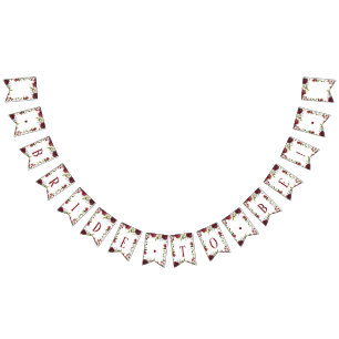 Mistletoe Manor Winter Bride to be Möhippa Vimplar