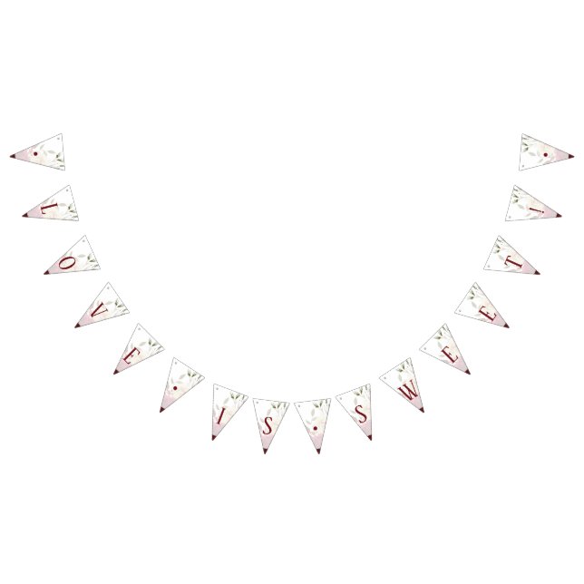 Mistletoe Manor Winter Chic Kärlek är Sweet Bröllo Vimplar (Alla)