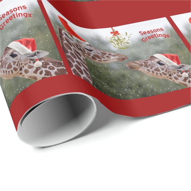 Mistletoe Moment figurerar Papprare Presentpapper (Rullad Hörn)