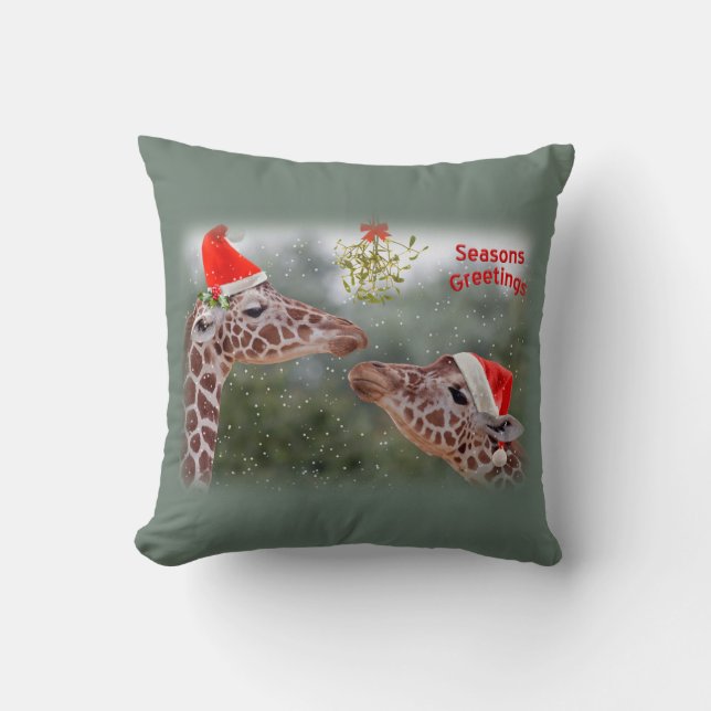 Mistletoe Moments Pillow Kudde (Framsida)