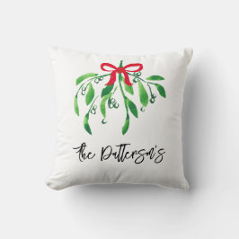 Mistletoe NAMN Festive jul Kiss Me Keepsaké Kudde