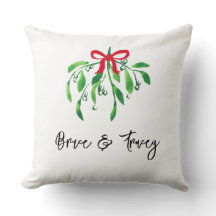 Mistletoe NAMN & NAMN Year Festive Red Grönt Kiss