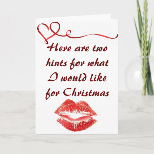 * MISTLETOE* OCH *DU* EN BEAUTIFULL TID PÅ ÅRET HELGKORT