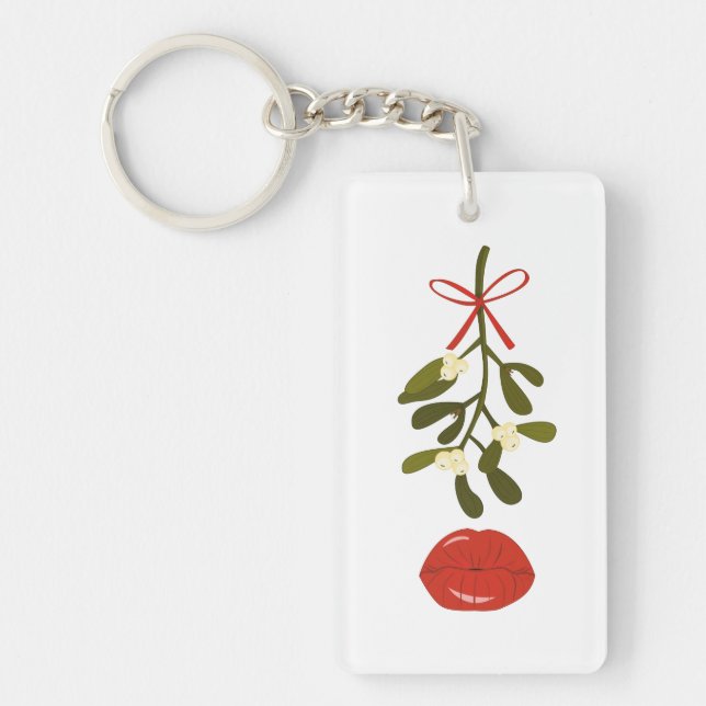Mistletoe och Kissing Läppar (Framsidan)