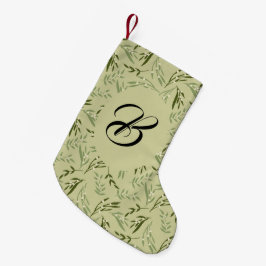 Mistletoe och kyssar. Anpassningsbar med namn. Liten Julstrumpa