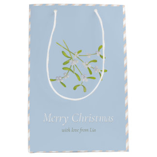 Mistletoe och Rand Blue Eggnog Gift Bag